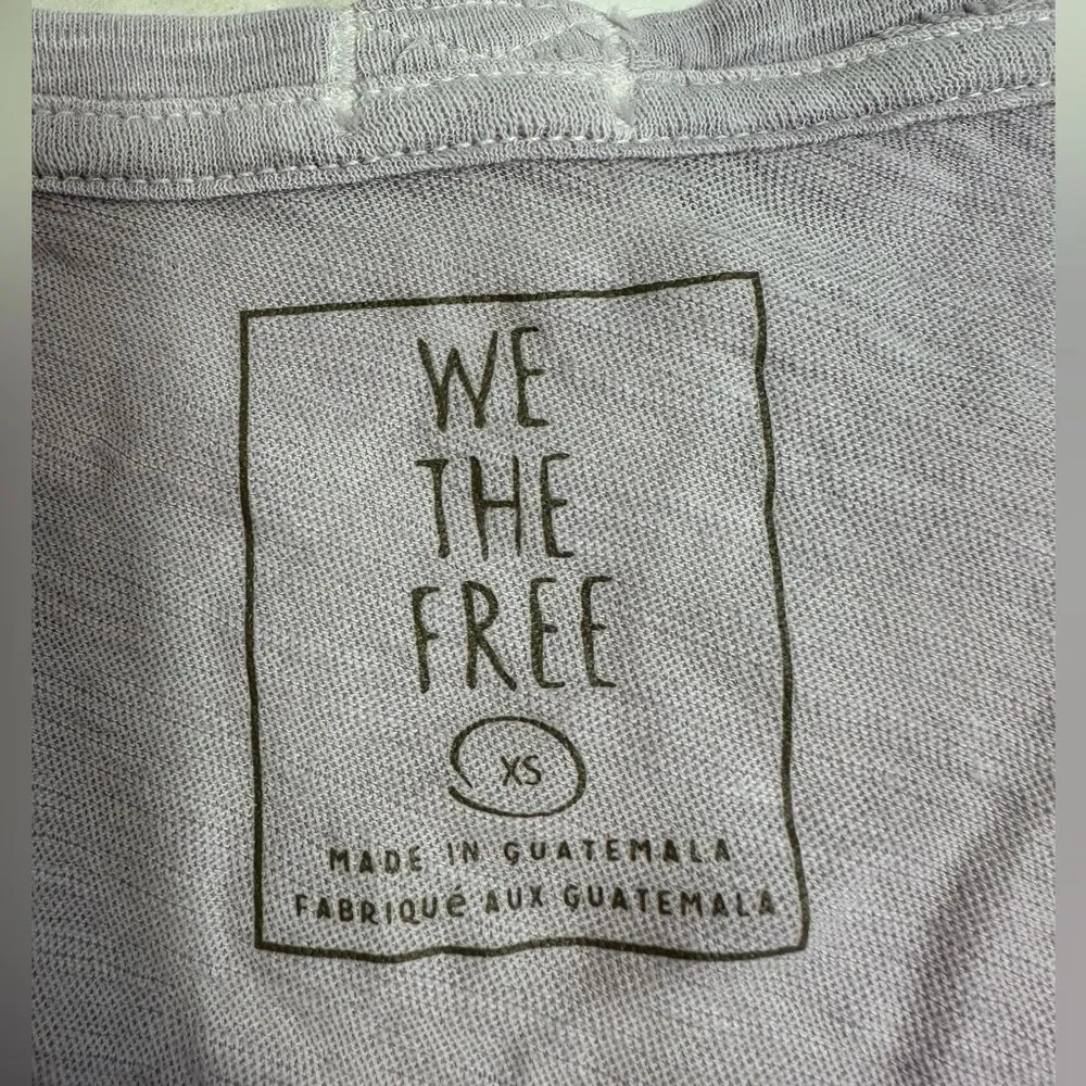 FREE‎ PEOPLE U Fancy Cold-Shoulder Tee, Size XSMALL